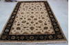Jaipur Beige Hand Knotted 60 X 92  Area Rug 905-112602 Thumb 2