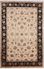 Jaipur Beige Hand Knotted 60 X 92  Area Rug 905-112602 Thumb 0