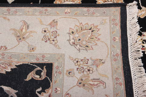 Jaipur Black Hand Knotted 60 X 94 Area Rug 905-112603 Image 3
