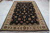 Jaipur Black Hand Knotted 60 X 94  Area Rug 905-112603 Thumb 2