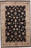 Jaipur Black Hand Knotted 60 X 94  Area Rug 905-112603 Thumb 0