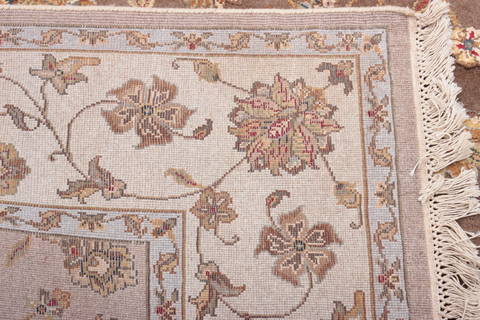 Jaipur Grey Hand Knotted 60 X 93 Area Rug 905-112604 Image 3