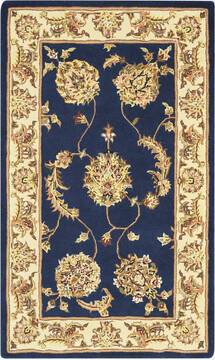 Nourison Nourison 2000 Blue Rectangle 2x4 ft Wool Carpet 112611