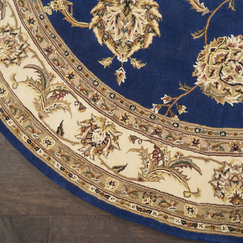 Nourison Nourison 2000 Blue Round 60 X 60 Area Rug 805-112615 Image 1