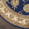 Nourison Nourison 2000 Blue Round 60 X 60 Area Rug 805-112615 Thumb 1