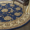 Nourison Nourison 2000 Blue Round 60 X 60 Area Rug 805-112615 Thumb 4