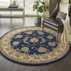 Nourison Nourison 2000 Blue Round 60 X 60 Area Rug 805-112615 Thumb 5