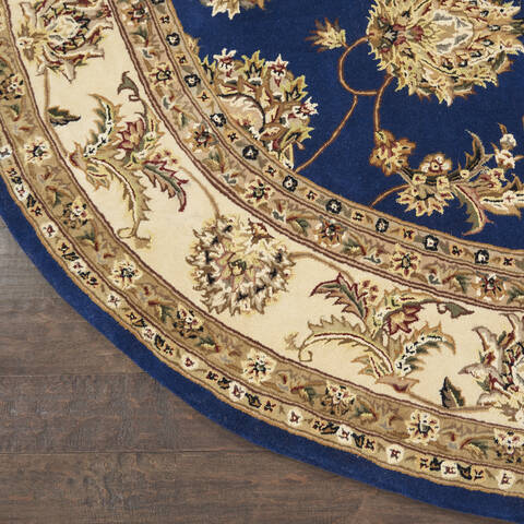 Nourison Nourison 2000 Blue Oval 76 X 96 Area Rug 805-112616 Image 1