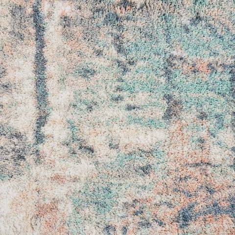 Nourison ABSTRACT SHAG Grey 76 X 96 Area Rug 805-112625 Image 5
