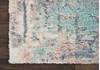 Nourison ABSTRACT SHAG Grey 76 X 96 Area Rug  805-112625 Thumb 2