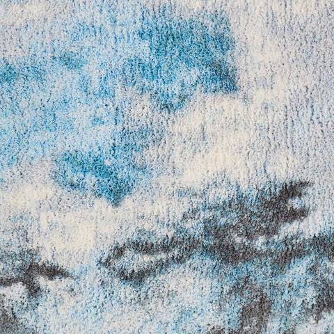 Nourison ABSTRACT SHAG Blue 50 X 70 Area Rug 805-112632 Image 5