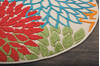 Nourison Aloha Multicolor Round 53 X 53 Area Rug 805-112641 Thumb 5