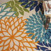 Nourison Aloha Multicolor Round 53 X 53 Area Rug  805-112643 Thumb 4