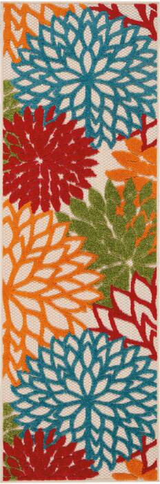 Nourison Aloha Multicolor Runner 20 X 60 Area Rug 805-112646 Image 0