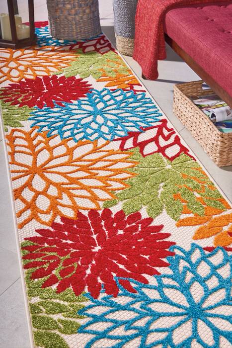 Nourison Aloha Multicolor Runner 23 X 100 Area Rug  805-112649 Image 3