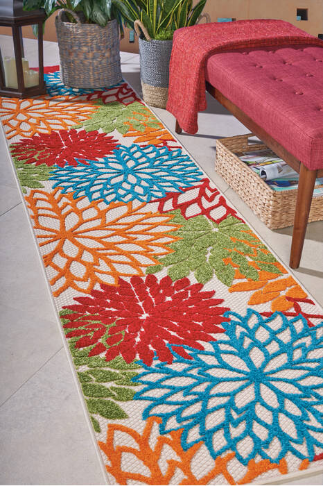 Nourison Aloha Multicolor Runner 23 X 100 Area Rug  805-112649 Image 4