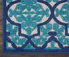 Nourison Aloha Blue 28 X 40 Area Rug  805-112654 Thumb 1