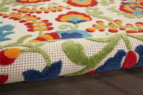 Nourison Aloha Multicolor Round 710 X 710 Area Rug 805-112656 Image 2