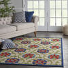 Nourison Aloha Blue 36 X 56 Area Rug  805-112666 Thumb 5