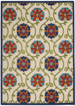 Nourison Aloha Blue 3'6" X 5'6" Area Rug  805-112666