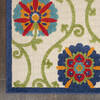 Nourison Aloha Blue 53 X 75 Area Rug  805-112667 Thumb 1