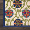 Nourison Aloha Blue 28 X 40 Area Rug  805-112668 Thumb 1