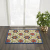 Nourison Aloha Blue 28 X 40 Area Rug  805-112668 Thumb 3