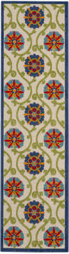 Nourison Aloha Blue Runner 2'0" X 6'0" Area Rug  805-112670