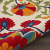 Nourison Aloha Red Round 710 X 710 Area Rug 805-112679 Thumb 2