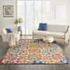 Nourison Aloha Multicolor 710 X 106 Area Rug  805-112685 Thumb 3