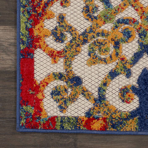 Nourison Aloha Multicolor Runner 23 X 80 Area Rug 805-112687 Image 1