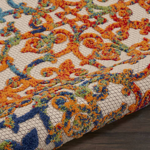 Nourison Aloha Multicolor Runner 23 X 80 Area Rug 805-112687 Image 2