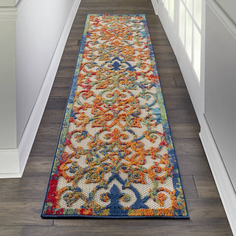 Nourison Aloha Multicolor Runner 23 X 80 Area Rug 805-112687 Image 3