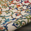 Nourison Aloha Multicolor Round 710 X 710 Area Rug 805-112690 Thumb 2