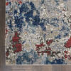 Nourison Artworks Blue 79 X 99 Area Rug 805-112693 Thumb 1