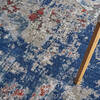 Nourison Artworks Blue 79 X 99 Area Rug 805-112693 Thumb 4