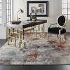 Nourison Artworks Grey 79 X 99 Area Rug 805-112694 Thumb 3