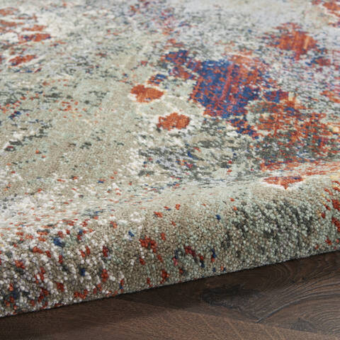 Nourison Artworks Red 86 X 116 Area Rug 805-112705 Image 2