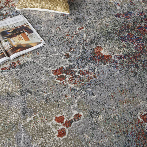 Nourison Artworks Red 86 X 116 Area Rug 805-112705 Image 4