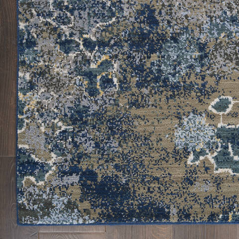Nourison Artworks Blue 56 X 80 Area Rug 805-112706 Image 1