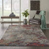 Nourison Artworks Red 56 X 80 Area Rug  805-112708 Thumb 3