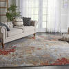 Nourison Artworks Grey 86 X 116 Area Rug  805-112714 Thumb 5