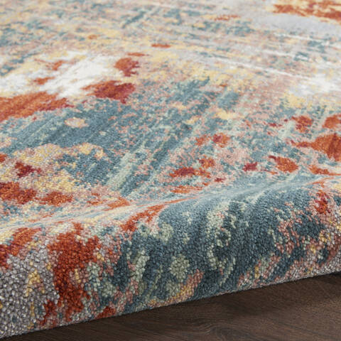 Nourison Artworks Grey 56 X 80 Area Rug 805-112715 Image 2