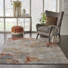 Nourison Artworks Grey 56 X 80 Area Rug 805-112715 Thumb 3