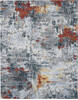 Nourison Artworks Grey 96 X 126 Area Rug 805-112718 Thumb 0