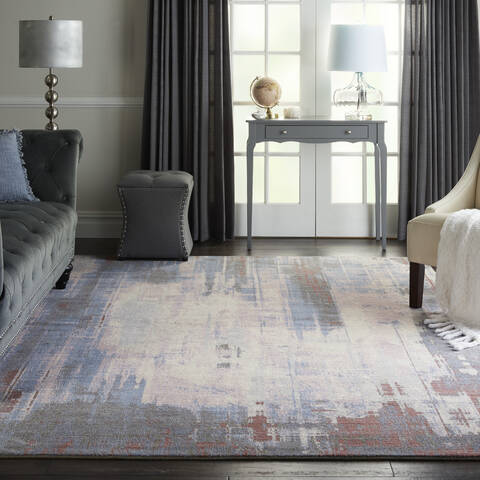 Nourison Artworks Multicolor 79 X 99 Area Rug 805-112719 Image 3