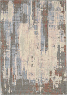 Nourison Artworks Multicolor Rectangle 6x9 ft Wool Carpet 112721