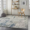 Nourison Artworks Beige 86 X 116 Area Rug 805-112725 Thumb 5