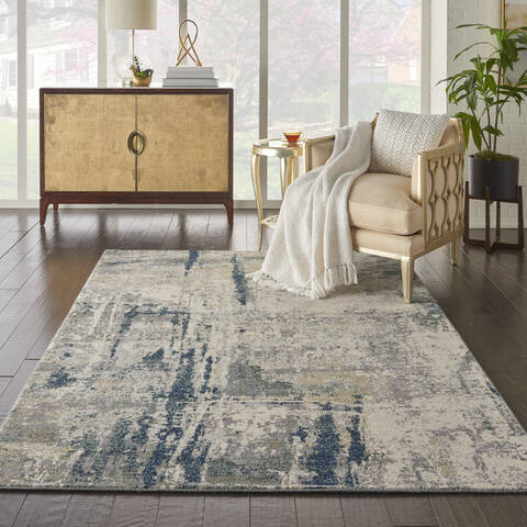 Nourison Artworks Beige 56 X 80 Area Rug 805-112726 Image 3