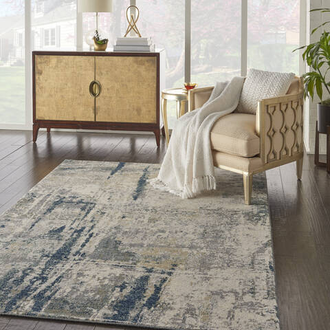 Nourison Artworks Beige 56 X 80 Area Rug 805-112726 Image 5